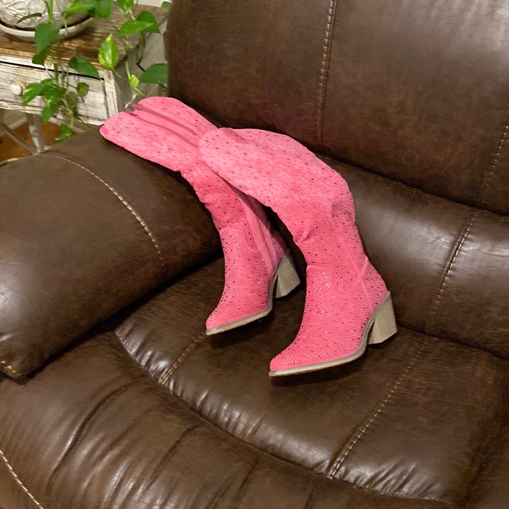 Pink Boots